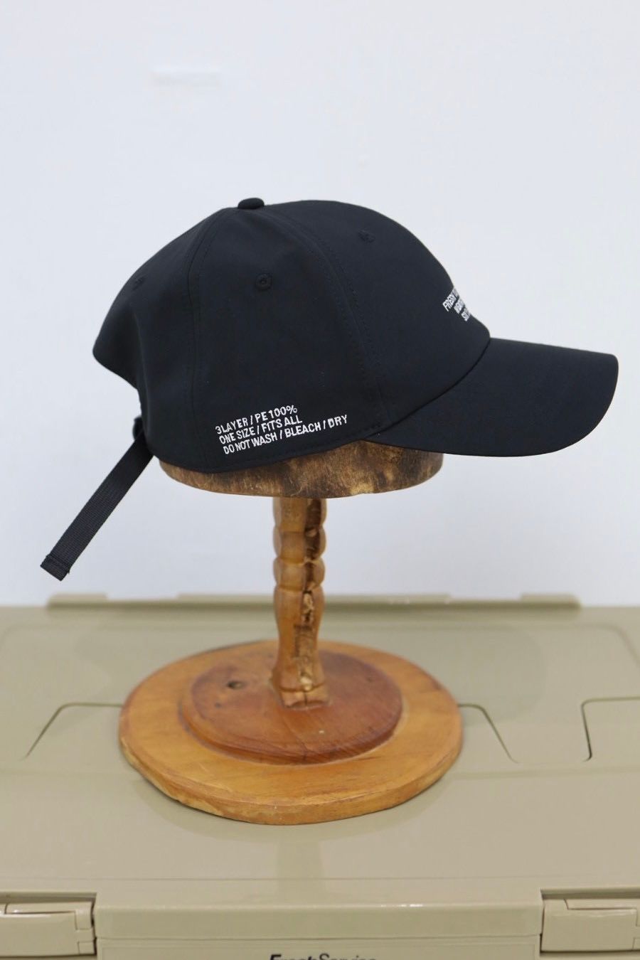 フレッシュサービス WEATHER SHIELD SIX PANEL CAP(FSP261-90056)BLACK☆1月17日(土)新作発売！