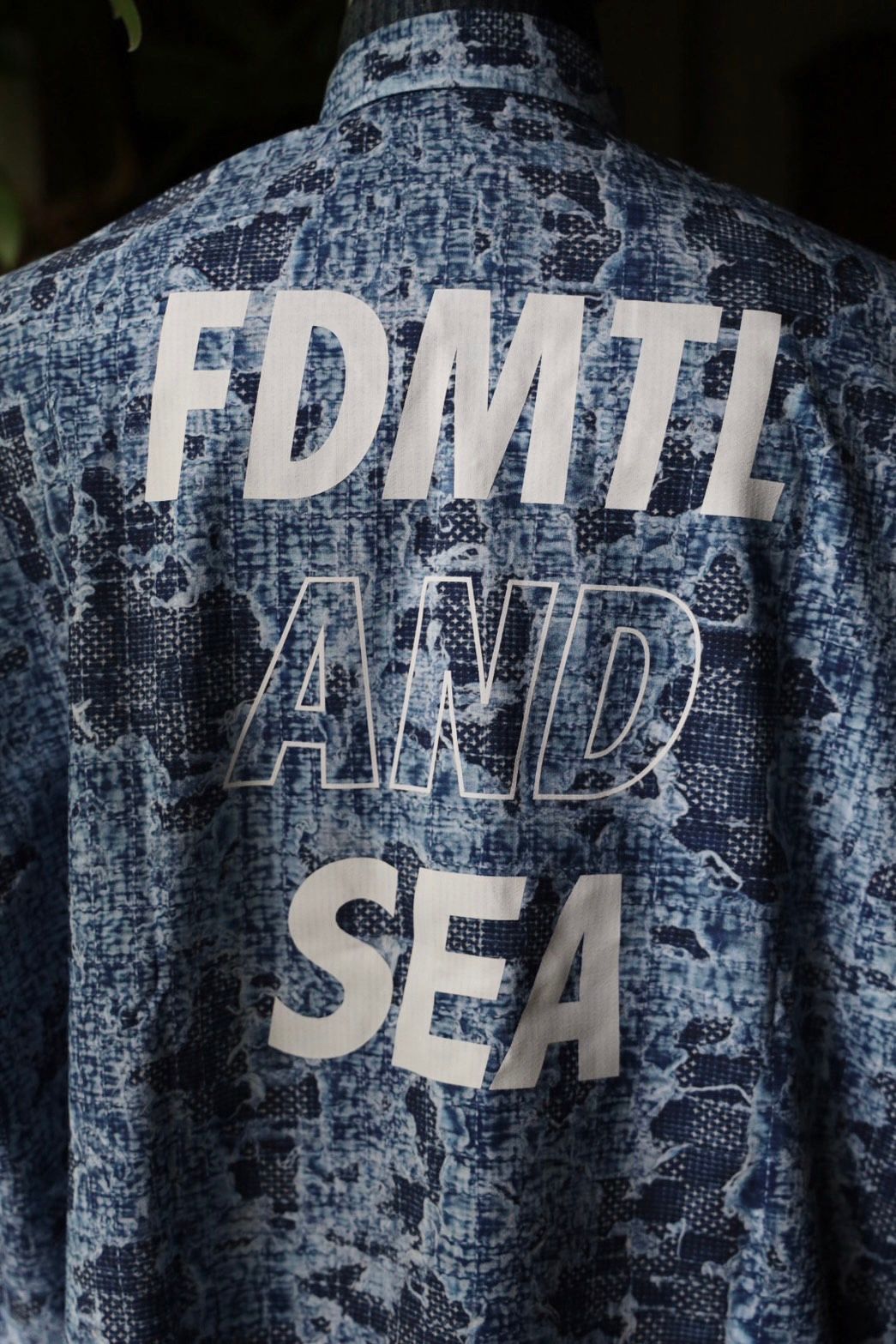 ファンダメンタル シャツ FDMTL×WIND AND SEA"Printed Boro SHIRTS"☆10月5日(土)発売！