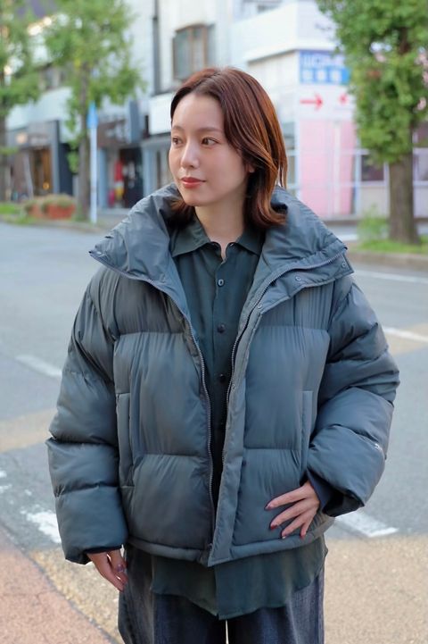 Graphpaper Gradient  PERTEX QUANTUM AIR Insulated Puffer Jacket style.2025.10.12