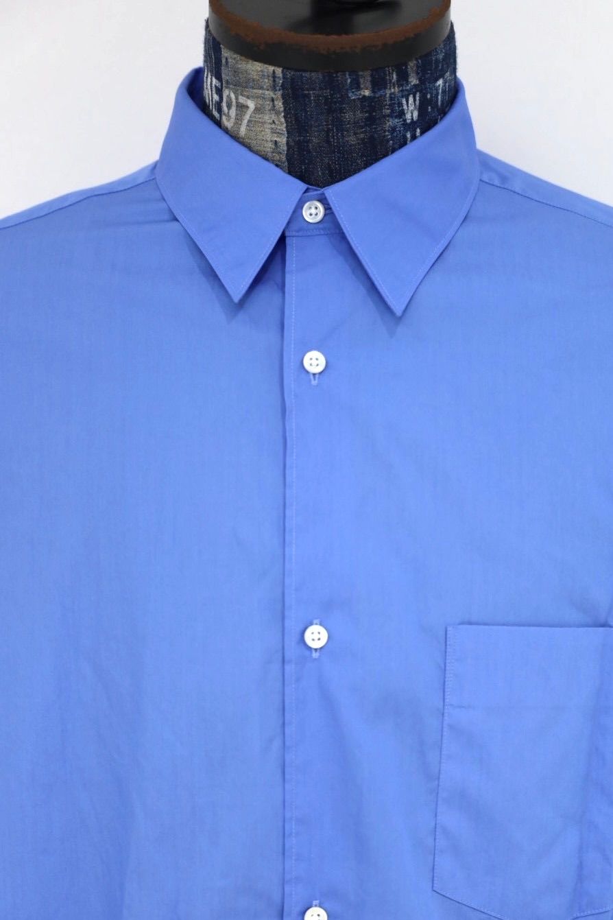 グラフペーパーシャツ Broad L/S Oversized Regular Collar Shirt(GM263-50001B)BLUE☆7月18日(土)新作発売！
