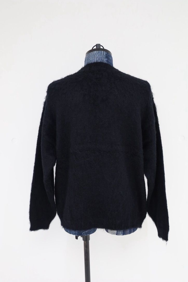 セントマイケル 26AW LIPS&TOHGUE TRS_CRW N KNIT (SM-MK1-0000-C46) BLACK☆9月19日(土)発売！