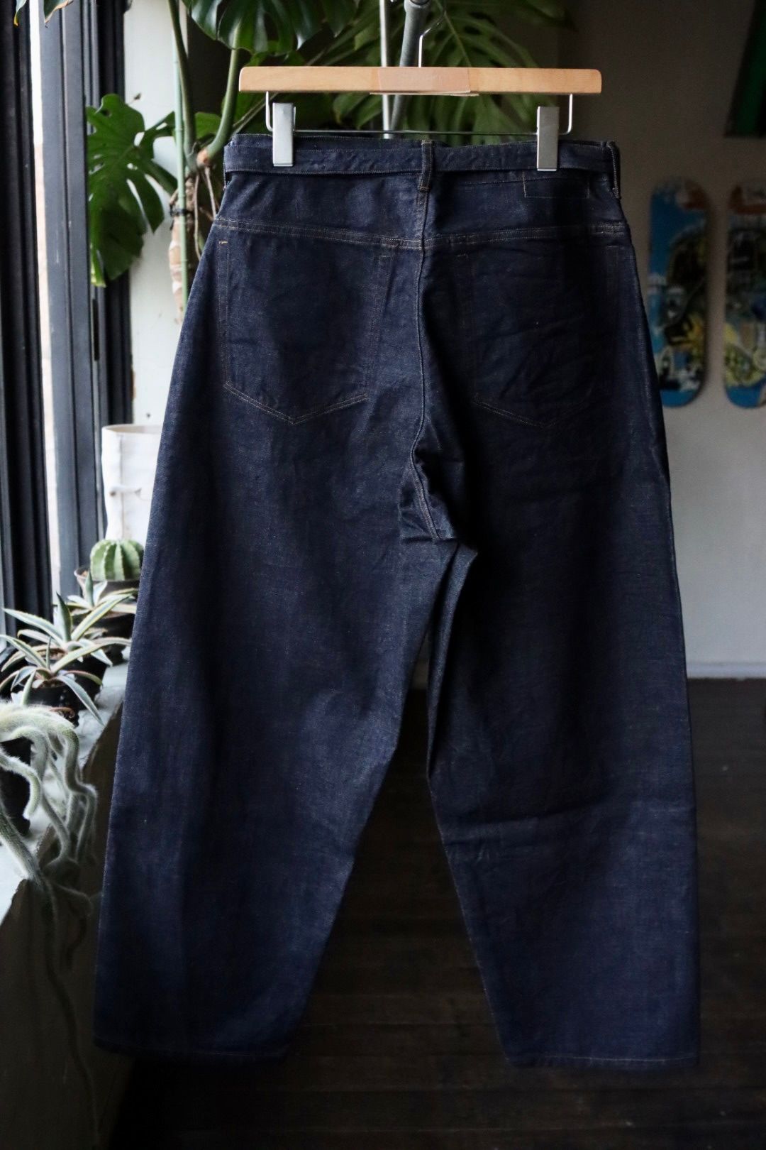 blurhms - ブラームス 23SS デニム 12.9oz Selvage Denim GI-belt