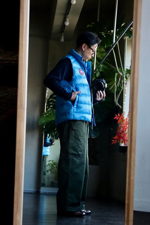 CANADA GOOSE カナダグース23SS CROFTON VESTスタイル
