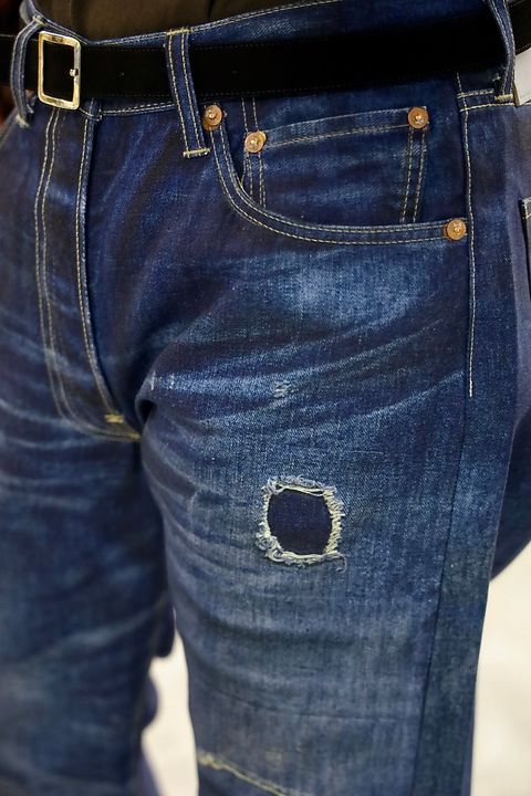 eYe JUNYA WATANABE MAN×New Manual 転写デニムプリントジャケットスタイル