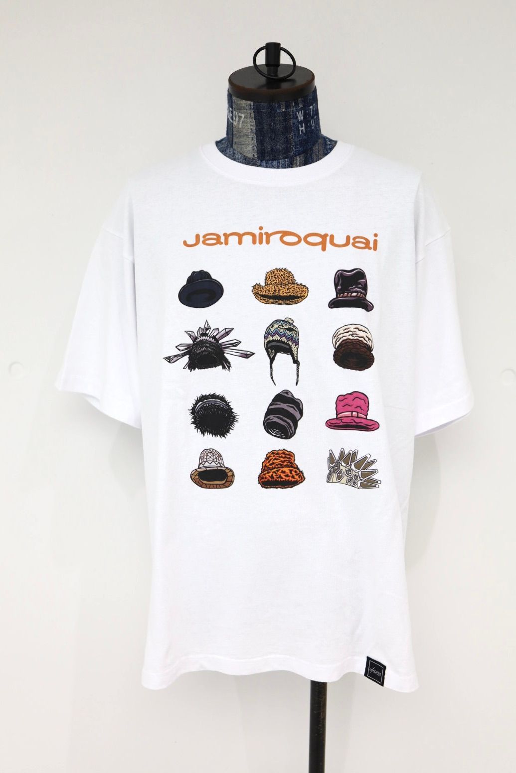 U/MUSIC ユーミュージック Jamiroquai Hats SS Tee(UM-MK8-0000-019)★新作発売！