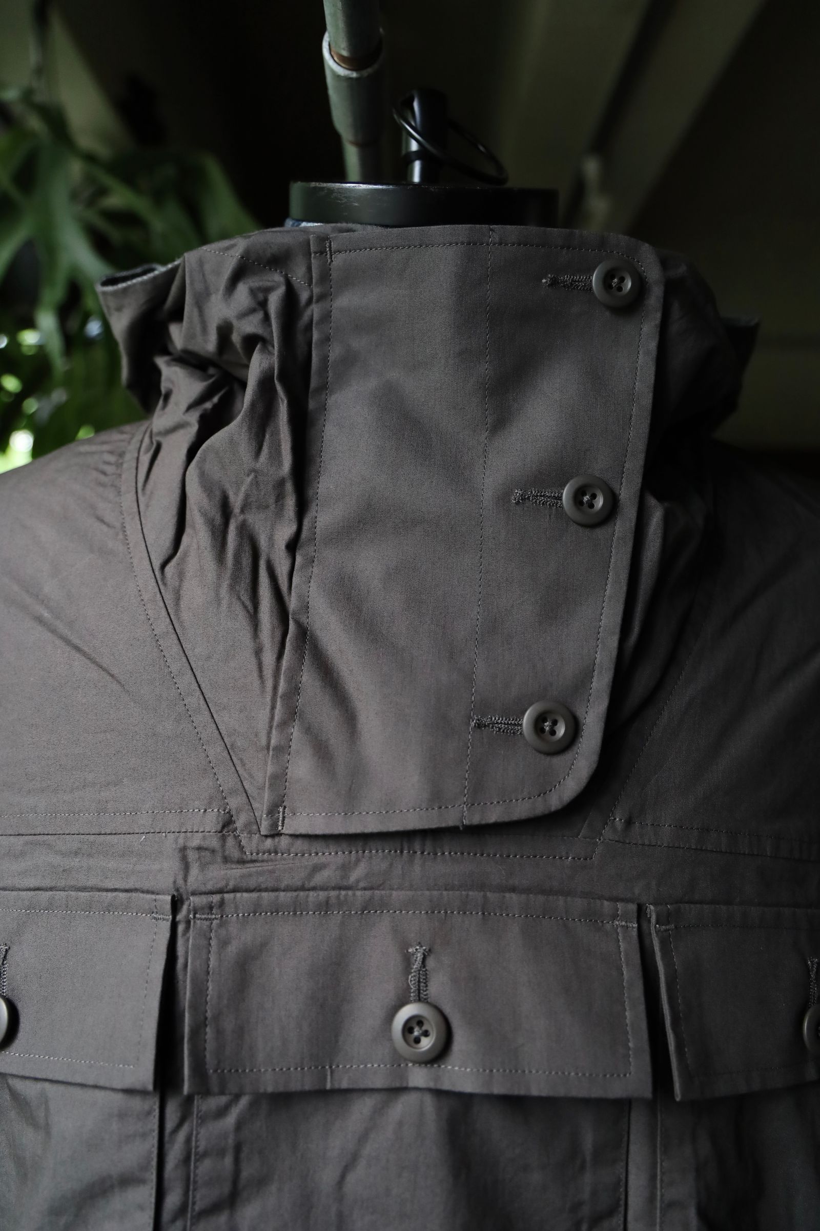 フレッシュサービス TYPEWRITER REVERSIBLE WINDBLUSE(FSC243-30007)GRAY