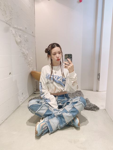 セントマイケル HEART CKIE LS TEE style.2024.8.22