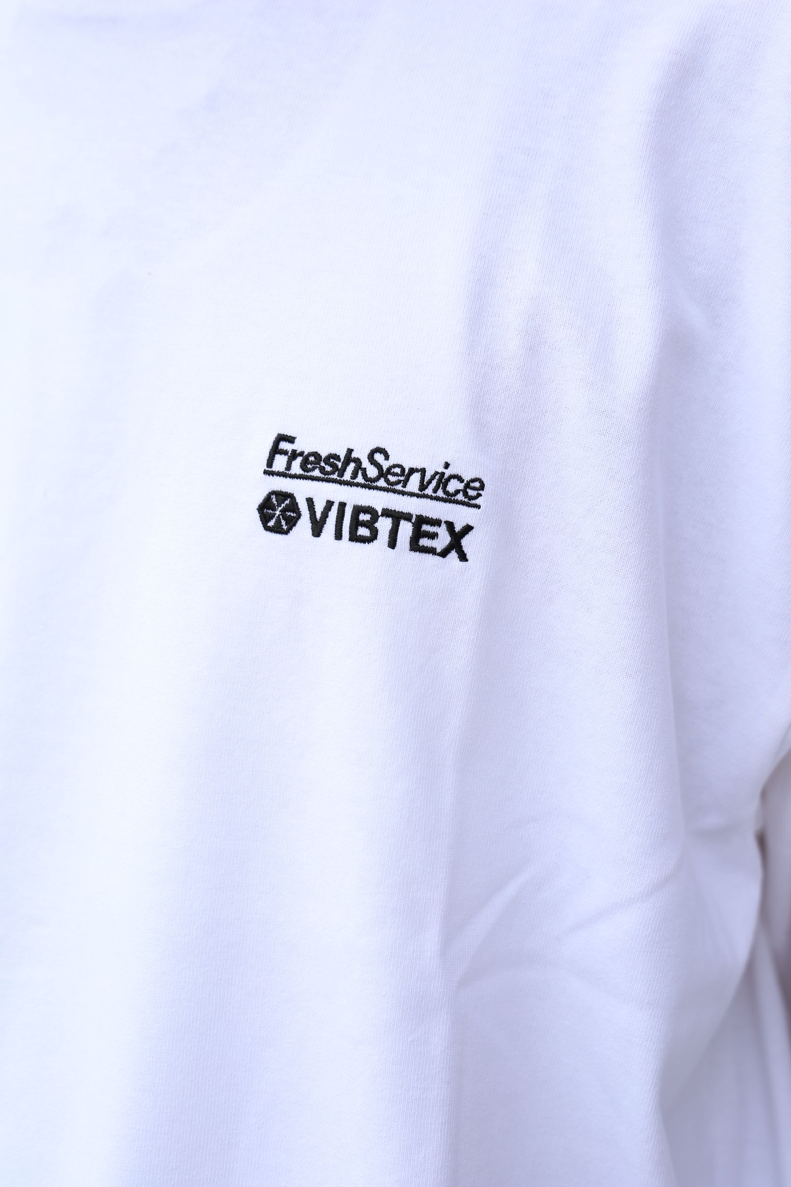 FreshService VIBTEX for FreshService S/S CREW NECK TEE (WHITE) 5月31日(土)新作発売！