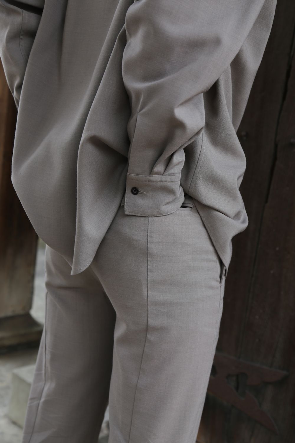 YOKE 5G CONNECTING RIB CARDIGAN(YK21SS0223S) style. 2021.03.07.