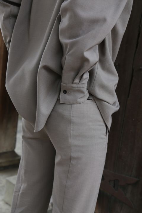 YOKE 5G CONNECTING RIB CARDIGAN(YK21SS0223S) style. 2021.03.07.