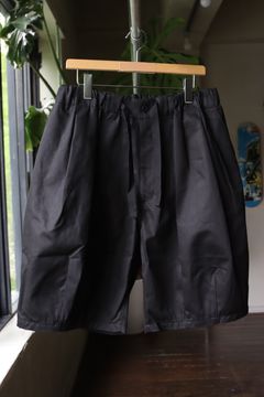 イズネス23SS バルーンイージーショートパンツ BALLOON EZ SHORT PANTS(1003SPA02-1)BLACK