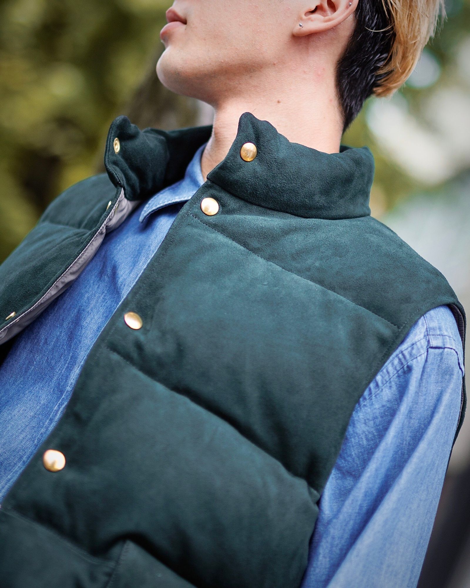 a.presse_ 2024 STYLE2 Suede Down Vest