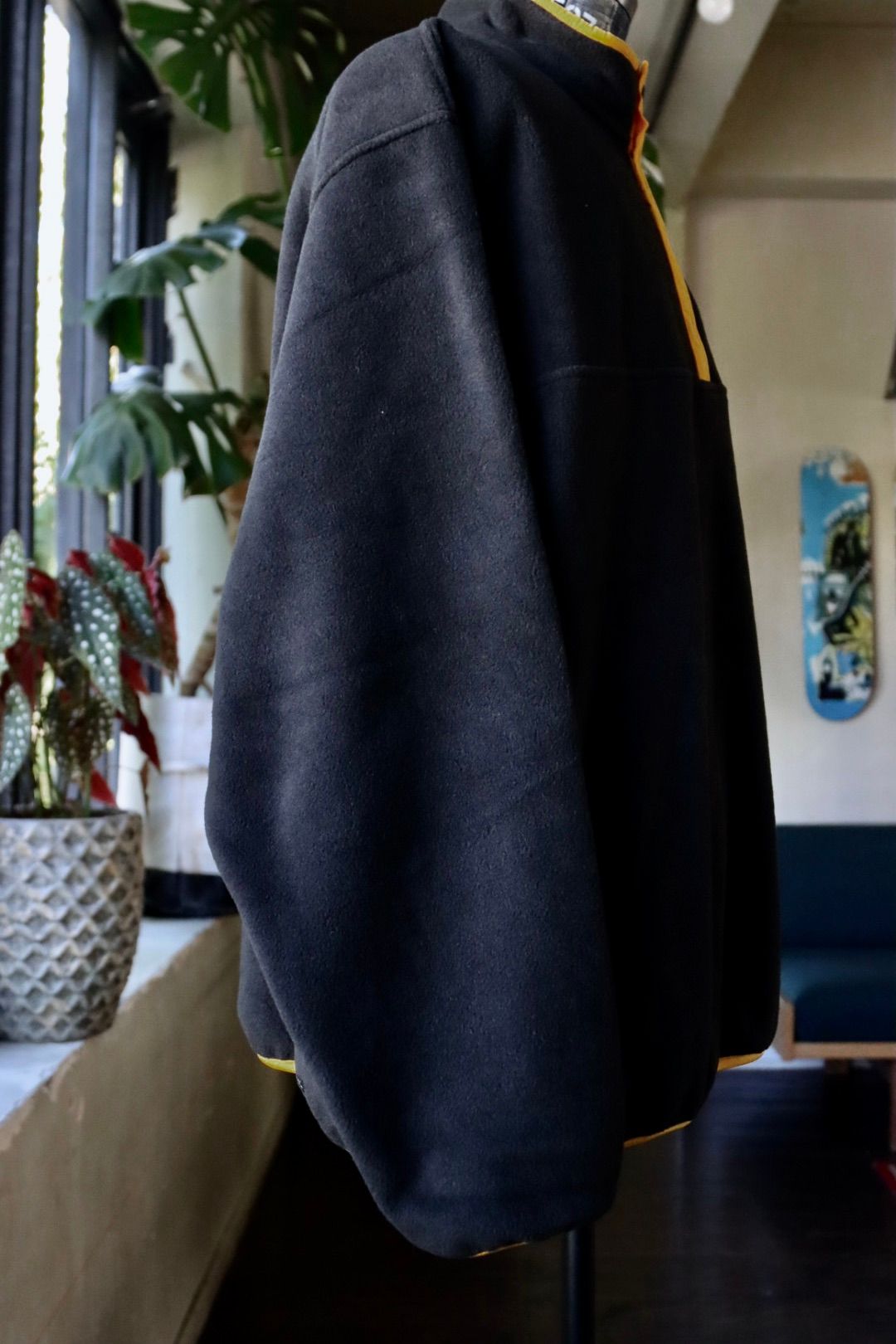セダンオールパーパスFW23 Fleece Snap Pullover (SD23F-CT07)Black