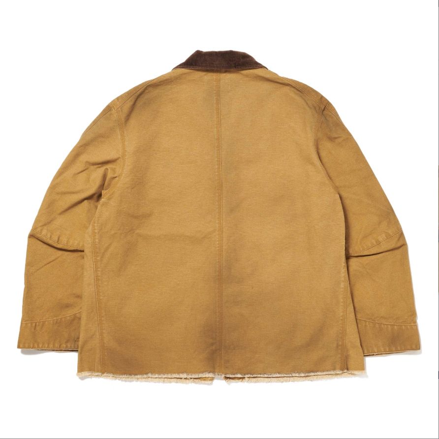 doublet ダブレット26SS VEGETABLE EMBROIDERY WORK JACKET (26SS19BL249) BEIGE ★1月17日(土)11:00発売！