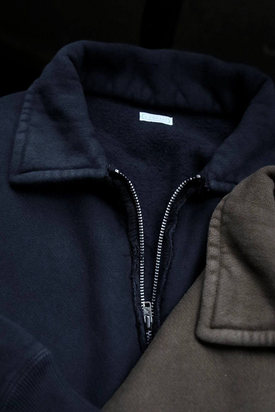 アプレッセ 2026 STYLE2 Vintage Half Zip Sweatshirt(26AAP-05-12)BLACK☆9月5日(土)発売！