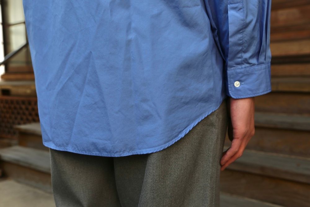 Broad L/S Oversized Regular Collar Shirt style.2021.1.17.