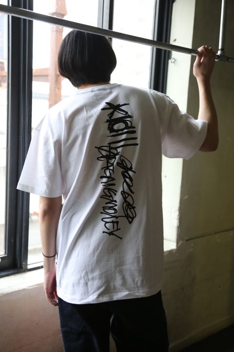 KIDILL×SKOLOCT T-SHIRTS (KLSKT05) "WHITE" style.2021.1.23.
