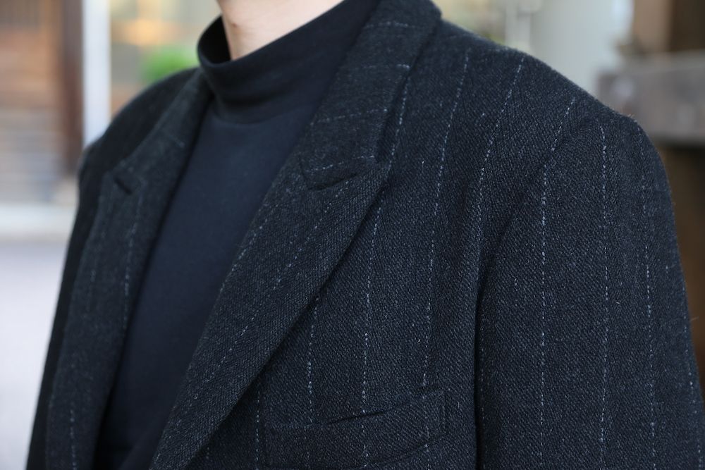 Yohji Yamamoto pour Homme 2020AW W-内田すずめ漢字1216ジャケット(HR-J26-849) style.2020.11.15.