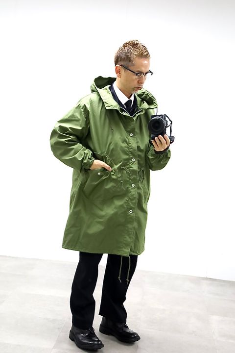 COMME des GARCONS HOMME 26FW リバーシブルモッズコートスタイル