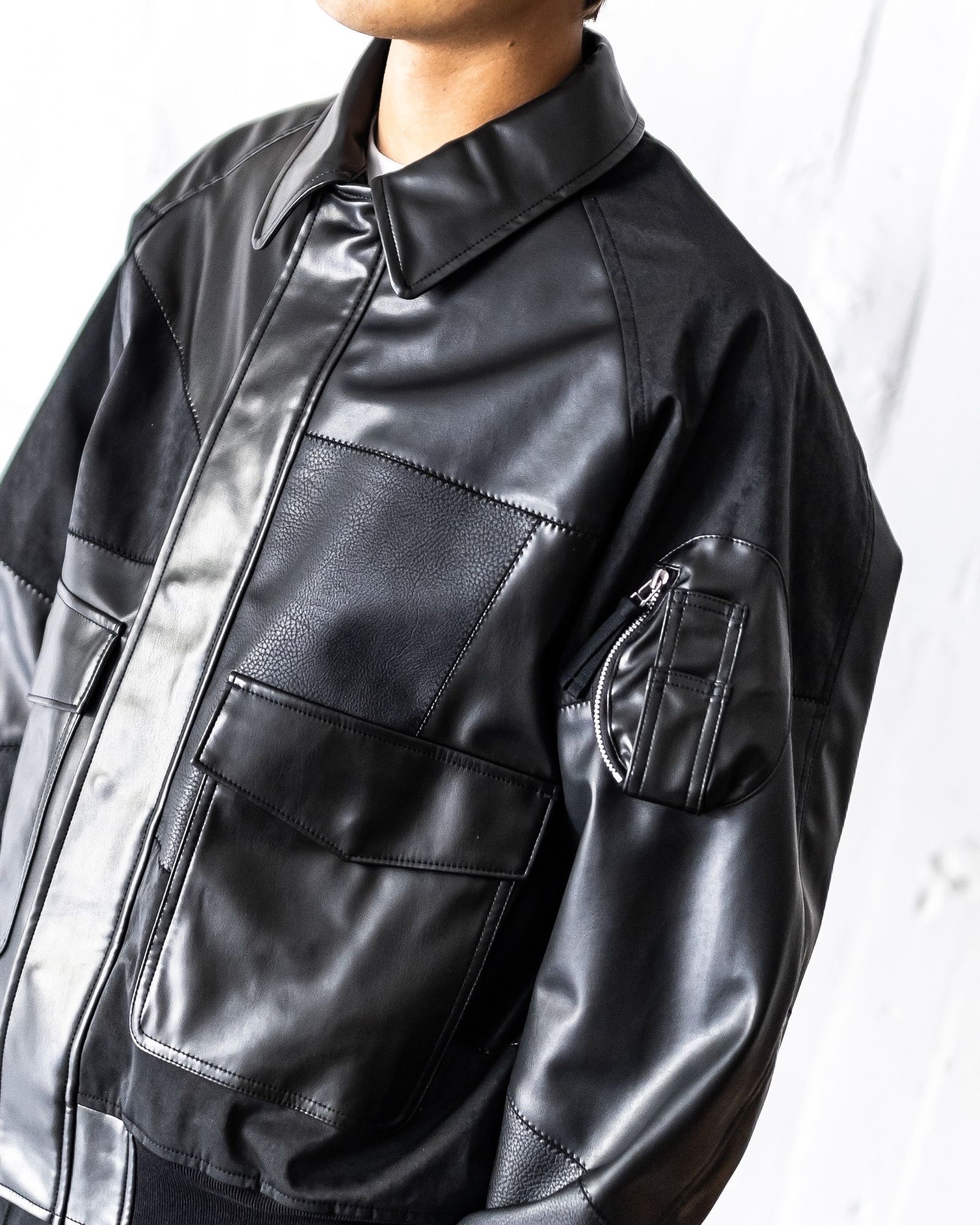 COMME des GARCONS　ジャケット COMME des GARCONS HOMME - コムデギャルソンオム25FW 合皮MIX
