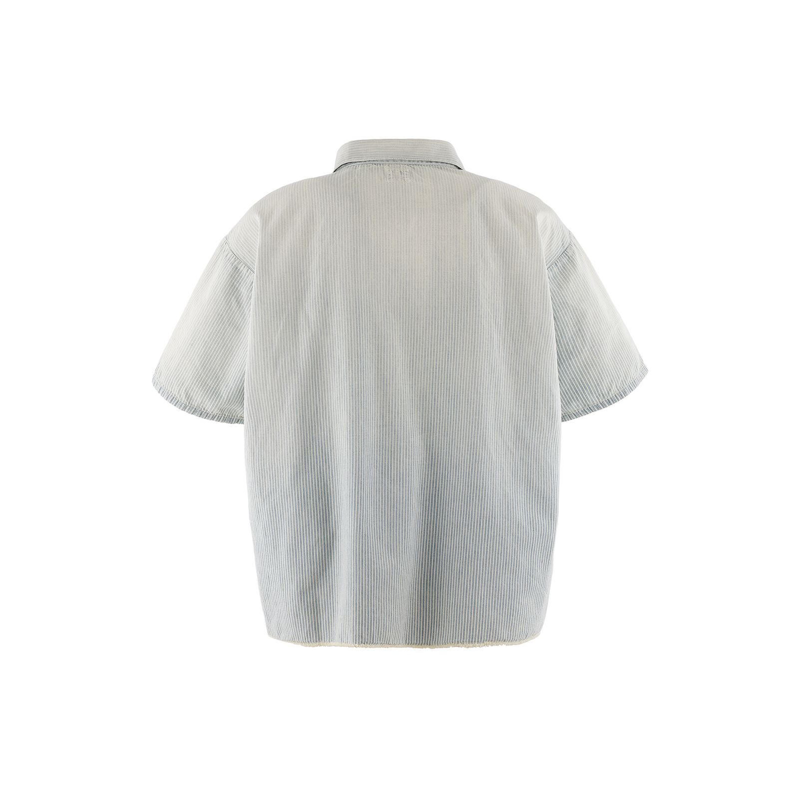 セントマイケル 26SS SS HICKORY SHIRT/STRIPE(SM-MK8-0000-040)WHITE☆3月20日(金)発売！
