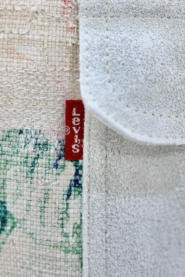 ジュンヤワタナベマン 26SS Levi'sWネーム レーヨンリネン花柄プリント×牛革ジャケット(WQ-J204-051)☆2月6日(金)発売！