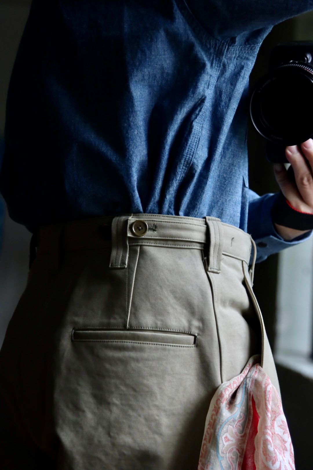 A.PRESSE Motorcycle Trousersスタイル