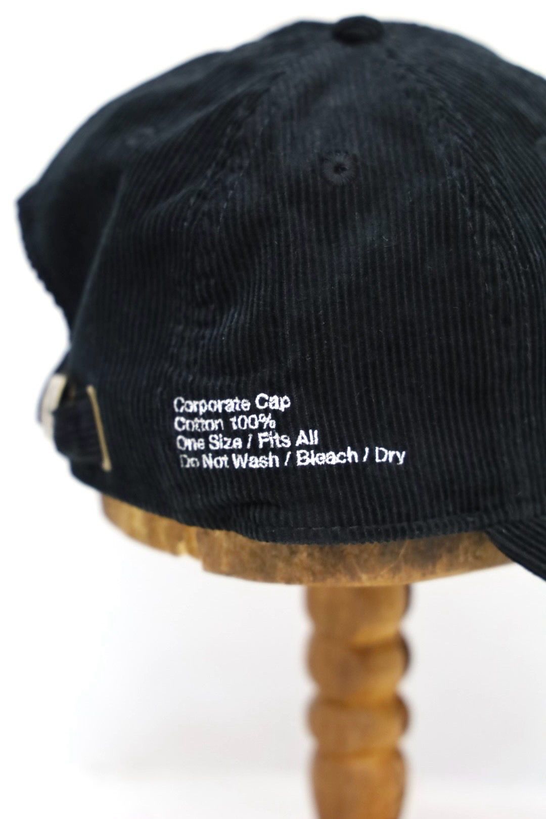 フレッシュサービス  CORDUROY CORPORATE CAP(FSP263-90220B)BLACK☆9月5日(土)新作発売！