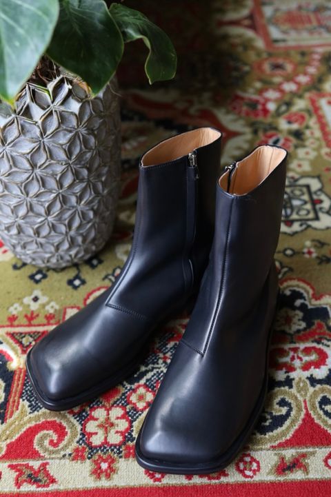 エンダースキーマ bear foot inside zip boots (zw-s-bbt)black☆8月8日(土)発売！