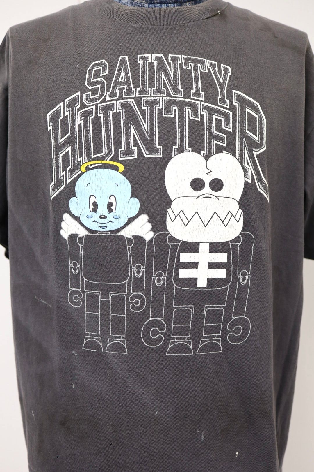 セントマイケル 26SS SKULL-K&BABY-M BH SS TEE(SM-MK8-0000-C28)BLACK☆4月29日(水)新作発売！