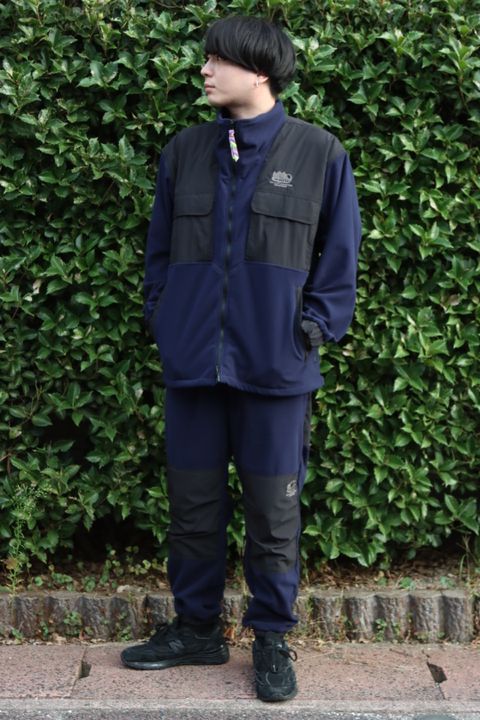 is-ness 新作THM FLEECE JACKET style.2022.10.22