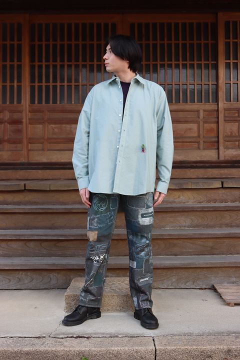 doublet VEGETABLE DYED SHIRT(22SS21SH104) style.2022.1.15.