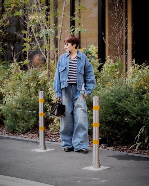 グラフペーパー 25SS新作Selvage Denim Zip Jacket style.2025.1.27