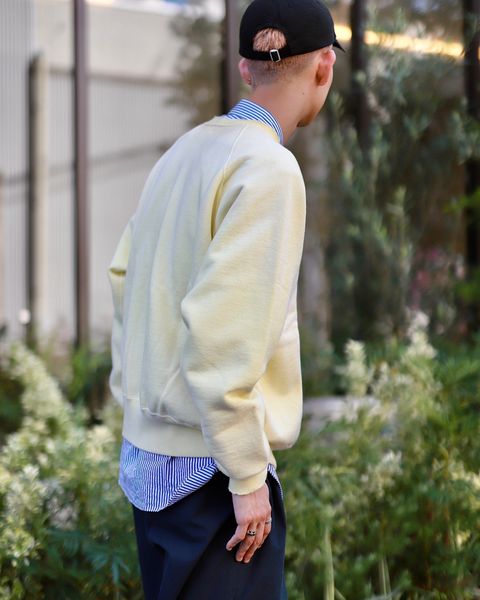 A.PRESSE アプレッセ 23AW Vintage Sweatshirtスタイル