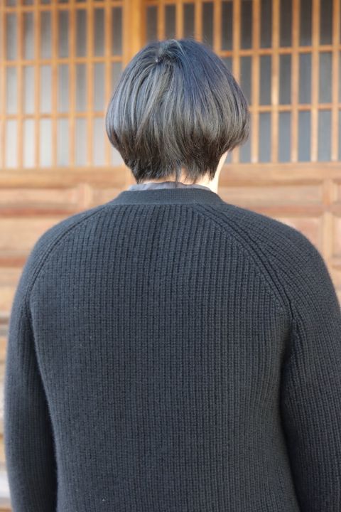 A.PRESSE  Fisherman Cardigan Sweater(21AAP-03-02M) style.2021.12.24