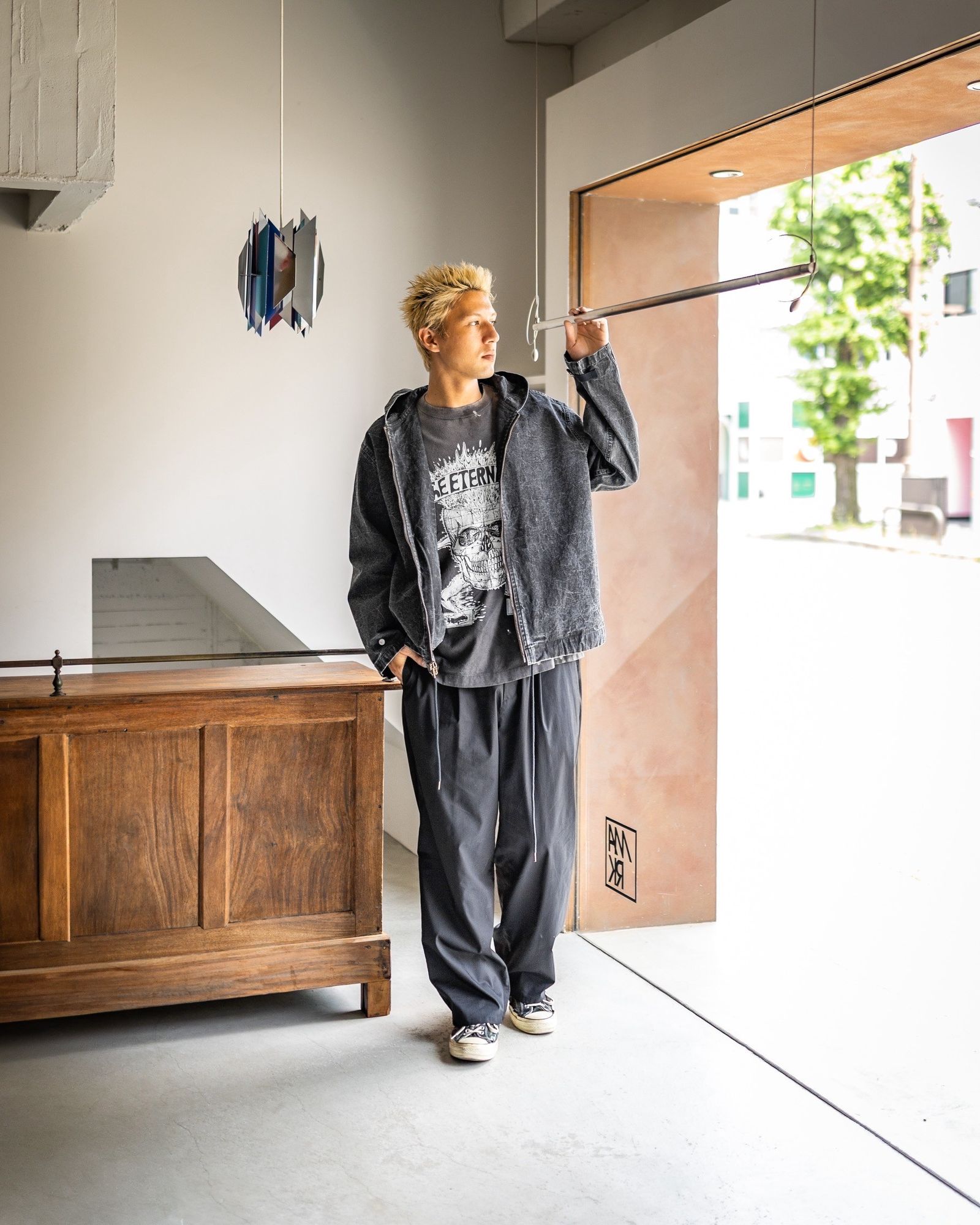 A.PRESSE Vintage US Navy Zip Hoodie MARKスタイル | 6872 | mark