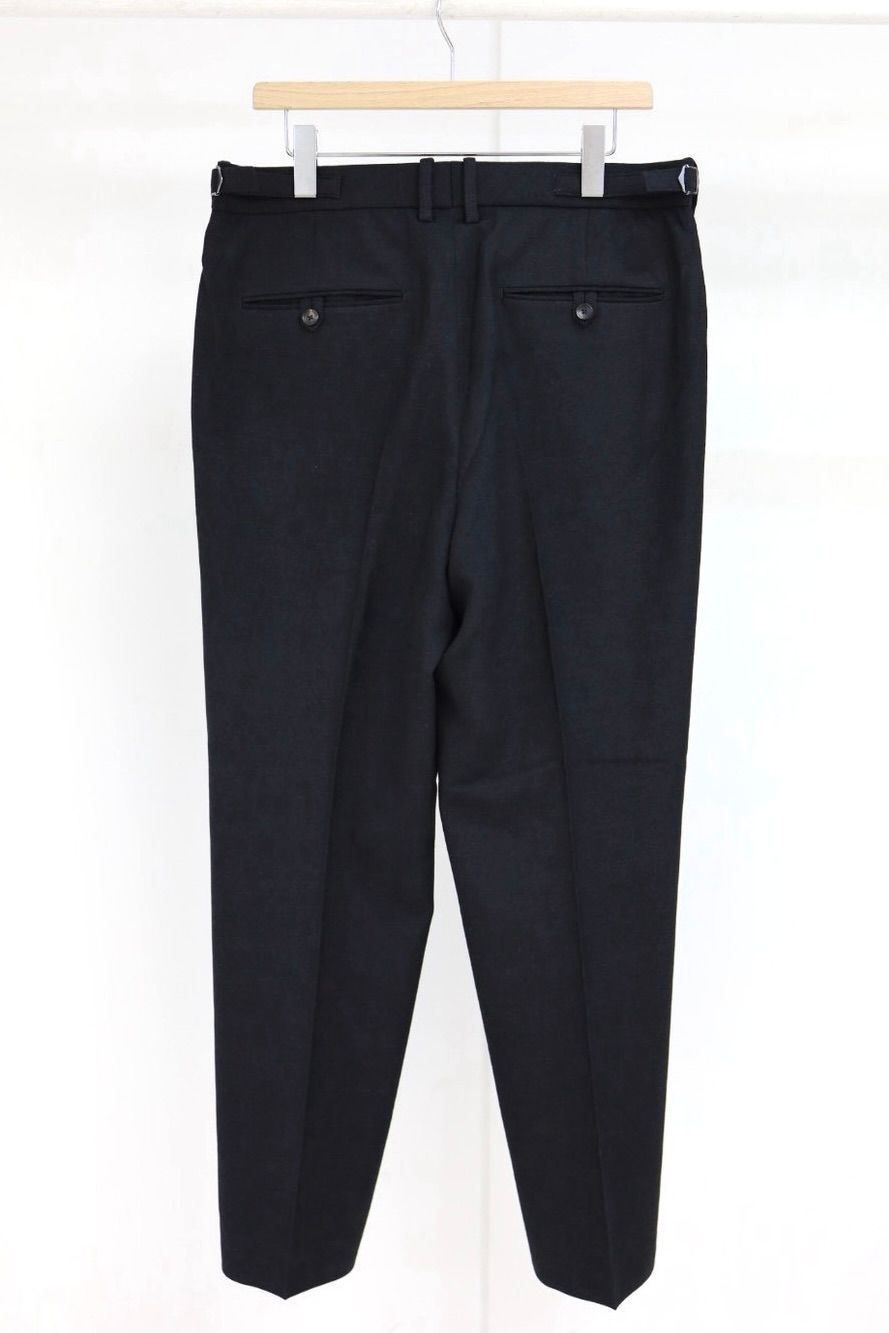 マーカ 26AW REGULAR FIT STRAIGHT TROUSERS(M26C10PT03C) CHAMBRAY BLACK☆新作発売！