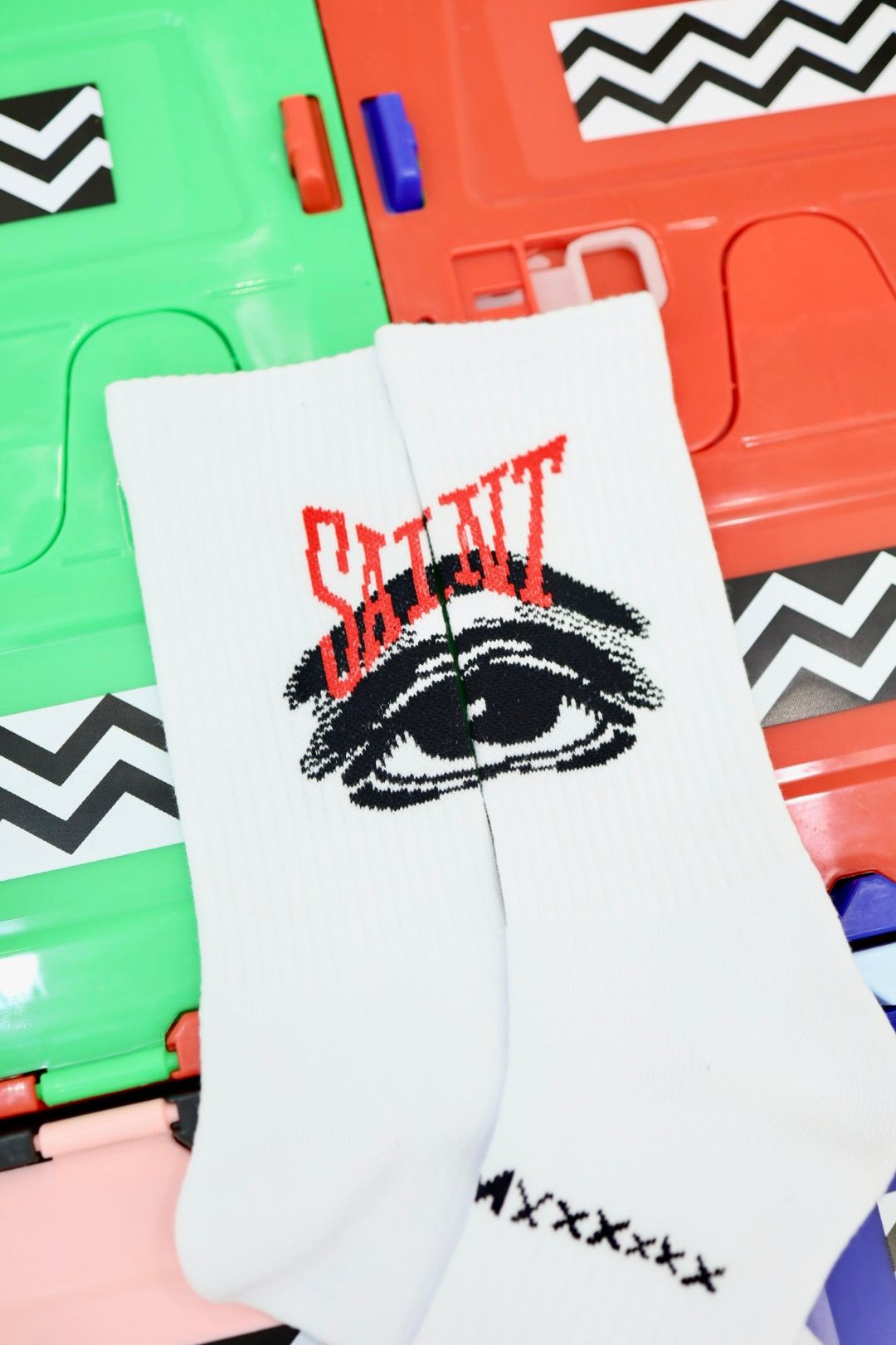 SAINT M×××××× - セントマイケル 26AW EYE_SOCKS(SM-MK1-0000-107