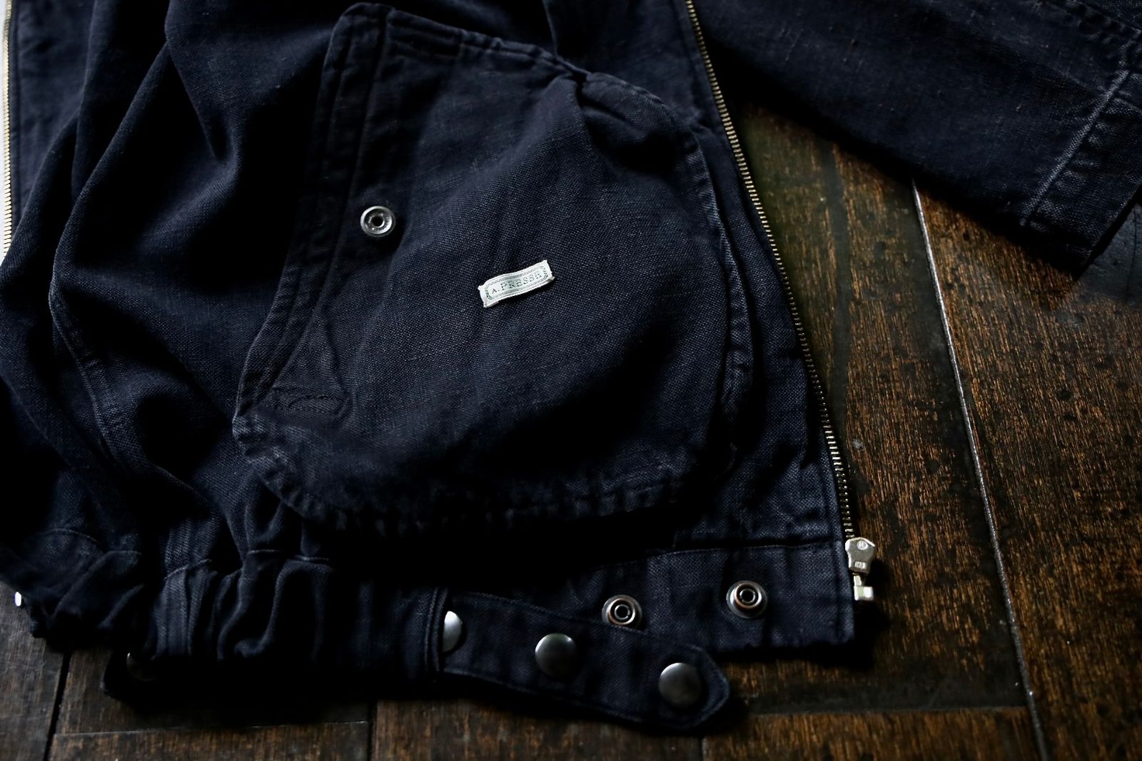 Silk Hemp French Air Force Pilot Jacket(24AAP-01-32H)BLACK7月27日(土)発売！