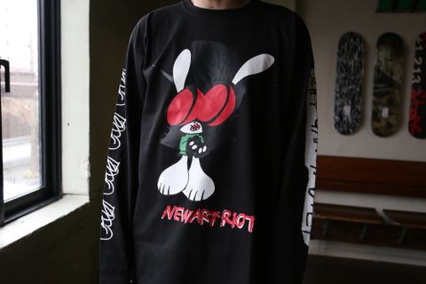 KIDILL×SKOLOCT L/S T-SHIRTS (KLSKT03)"BLACK" style.2021.1.23.