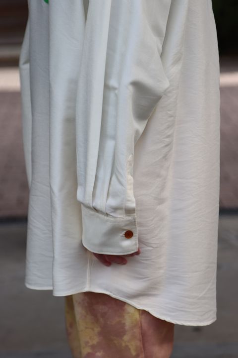 doublet MILK FIBER OVERSIZED SHIRT(22SS18SH103) style.2022.1.15