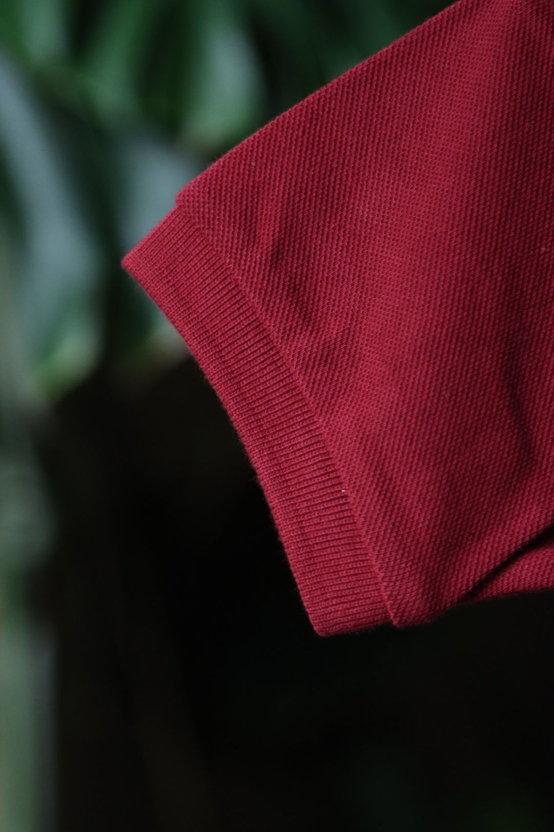 PLAYプレイコムデギャルソン キッズ ポロシャツ(REDハート)BURGUNDY*KID'S