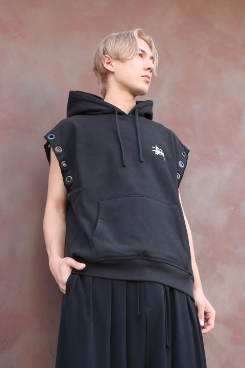 ジュンヤワタナベマン 24SS eYe JUNYA WATANABE MAN×STUSSYコラボフーディー style 2024.3.14