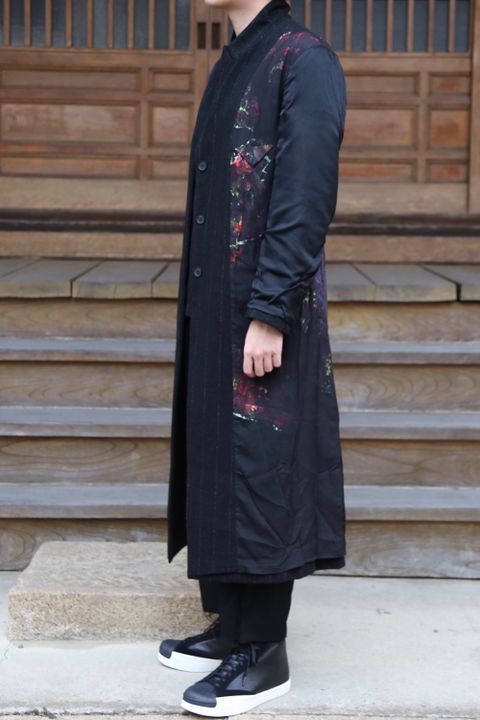 Yohji Yamamoto pour Homme 2020AW W-内田すずめ漢字1216ジャケット(HR-J26-849) style.2020.9.11.