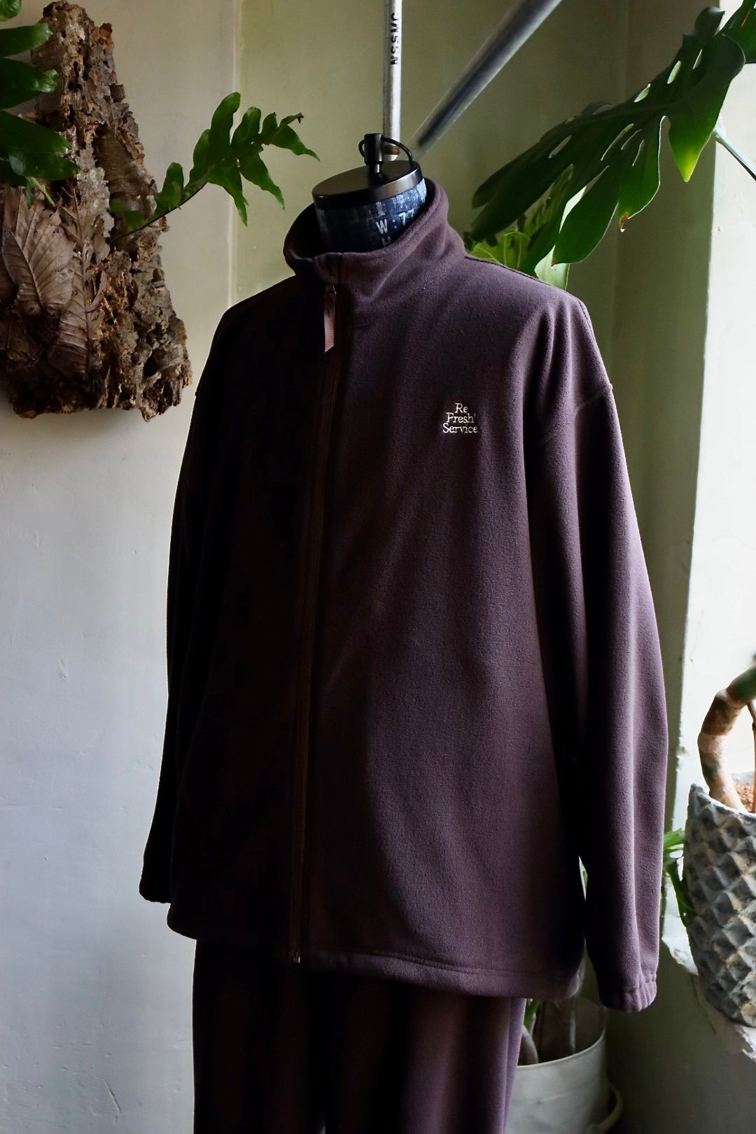 freshservice FLEECE TRACK SUIT (BROWN) M - トップス