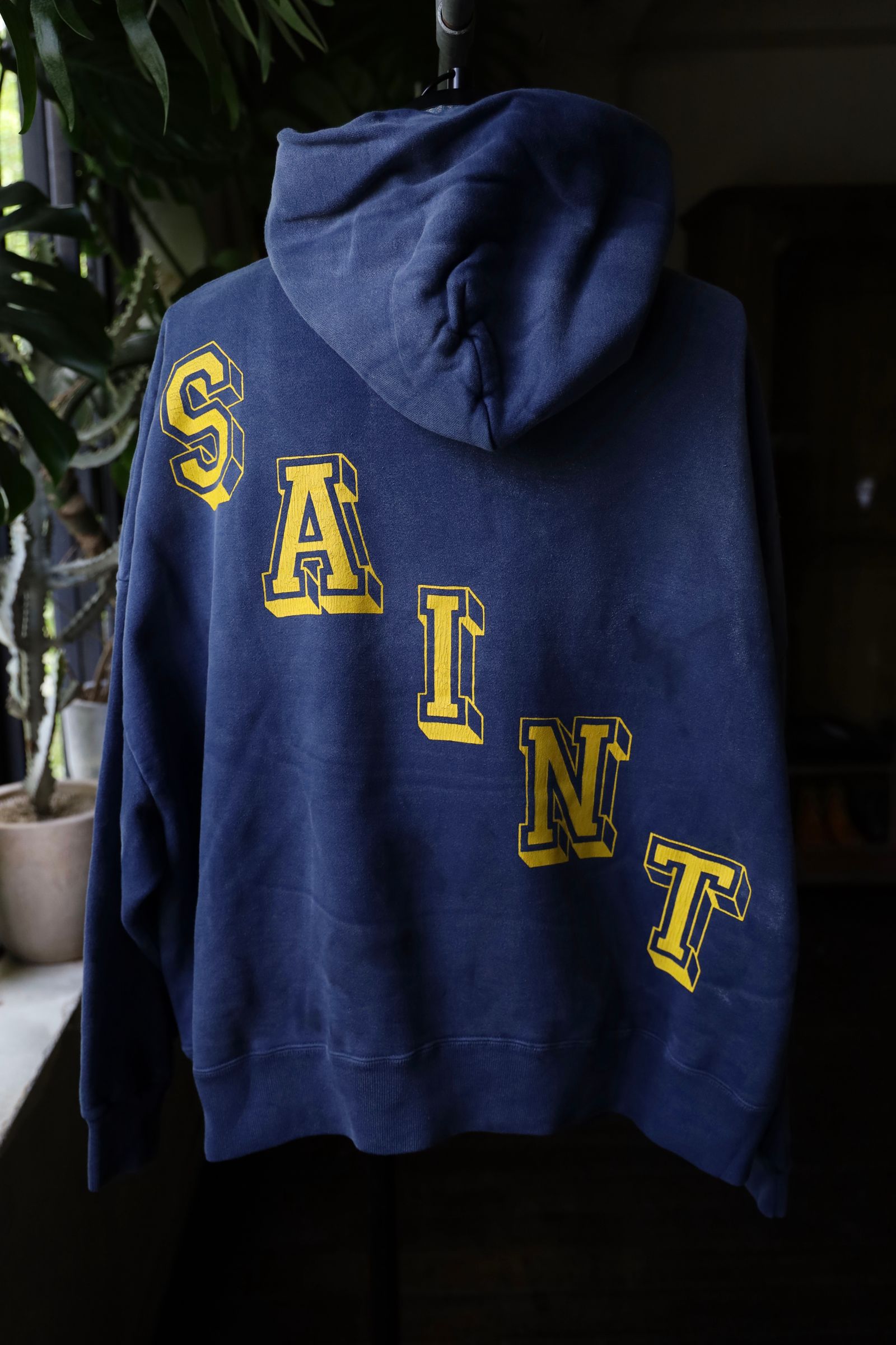 SAINT M×××××× - セントマイケル24AW ANGEL HOODIE(SM-YS1-0000