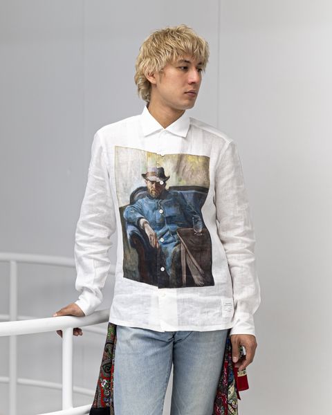 ジュンヤワタナベマン 26SS MARIA SANTANGELO 製品プリントシャツ(WQ-B009-051)★3月6日(金)発売！