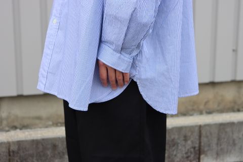 FreshService CORPORATE STRIPE REGULAR COLLAR SHIRT(FSW-22-SH_15) style. 2021.11.21.