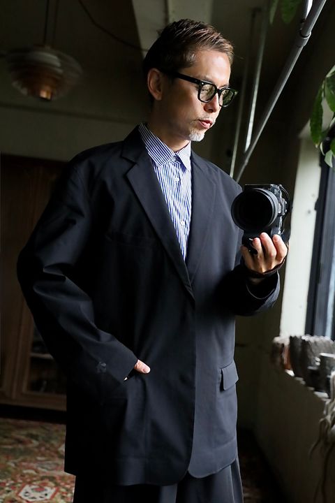 グラフペーパー DESCENTE for Graphpaper Single Breasted Jacket(DU263-20001)BLACK
