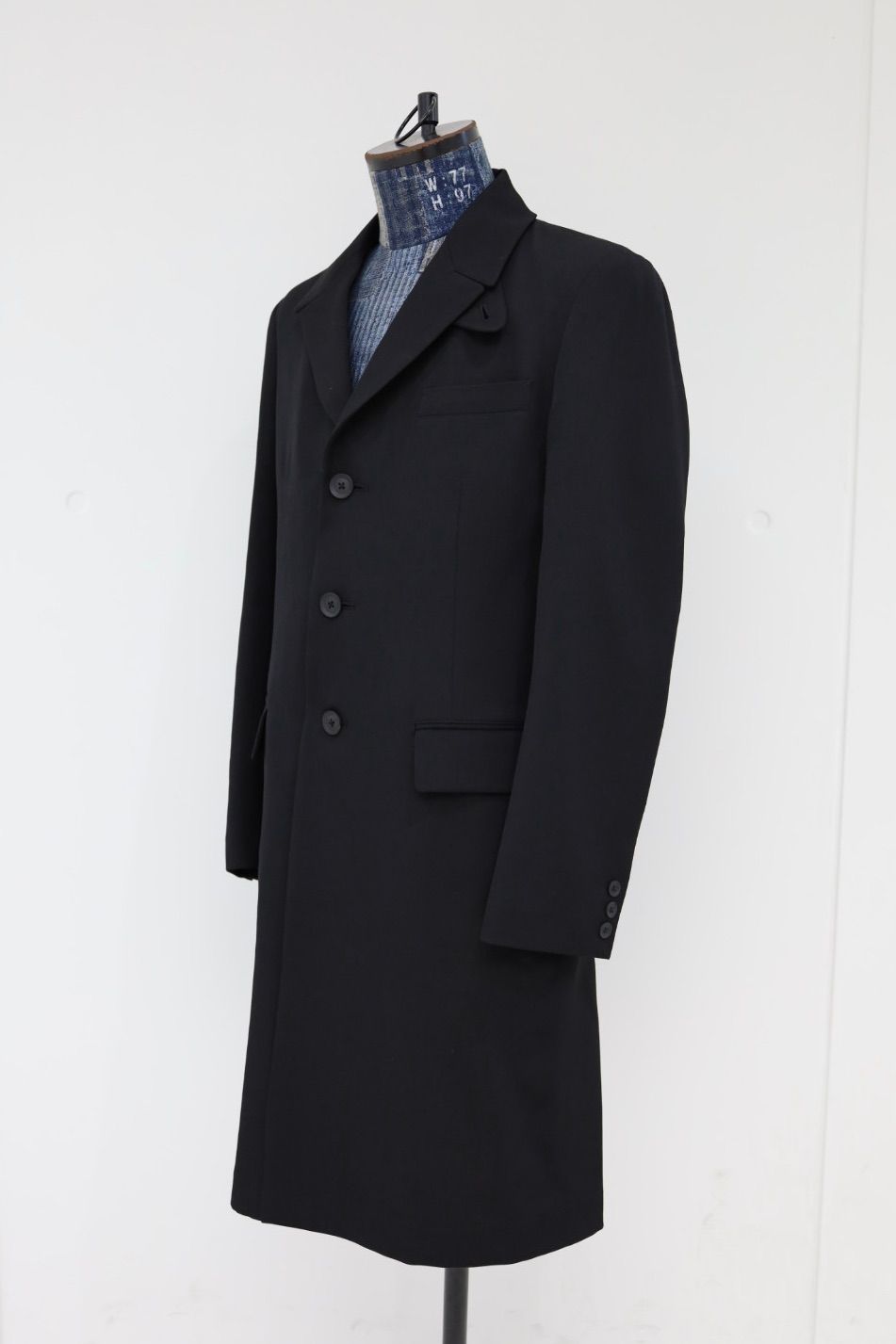 Yohji Yamamoto REGULATION GABARDINE DOCTOR'S JACKET(HK-J03-140-1)BLACK☆12月5日(金)新作発売！